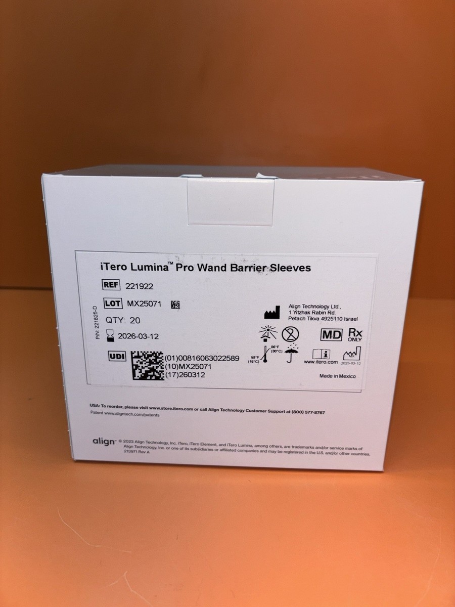 【歯科】iTero Lumina スリーブ×100 (バラ売可) Lumina Pro Wand Barrier Sleeves⬜️ | eBay