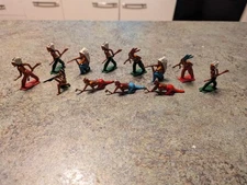 Vintage Metal Indians Unknown Maker Lot 2" Some Say England