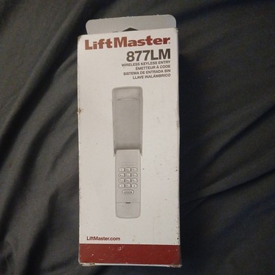 LiftMaster 877LM Entry Wireless Keyless Garage Door Opener Keypad OEM
