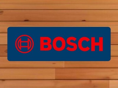 BOSCH TOOLS Aluminum Sign 12in x 36in - Mancave Garage Shop Wall Art Sign