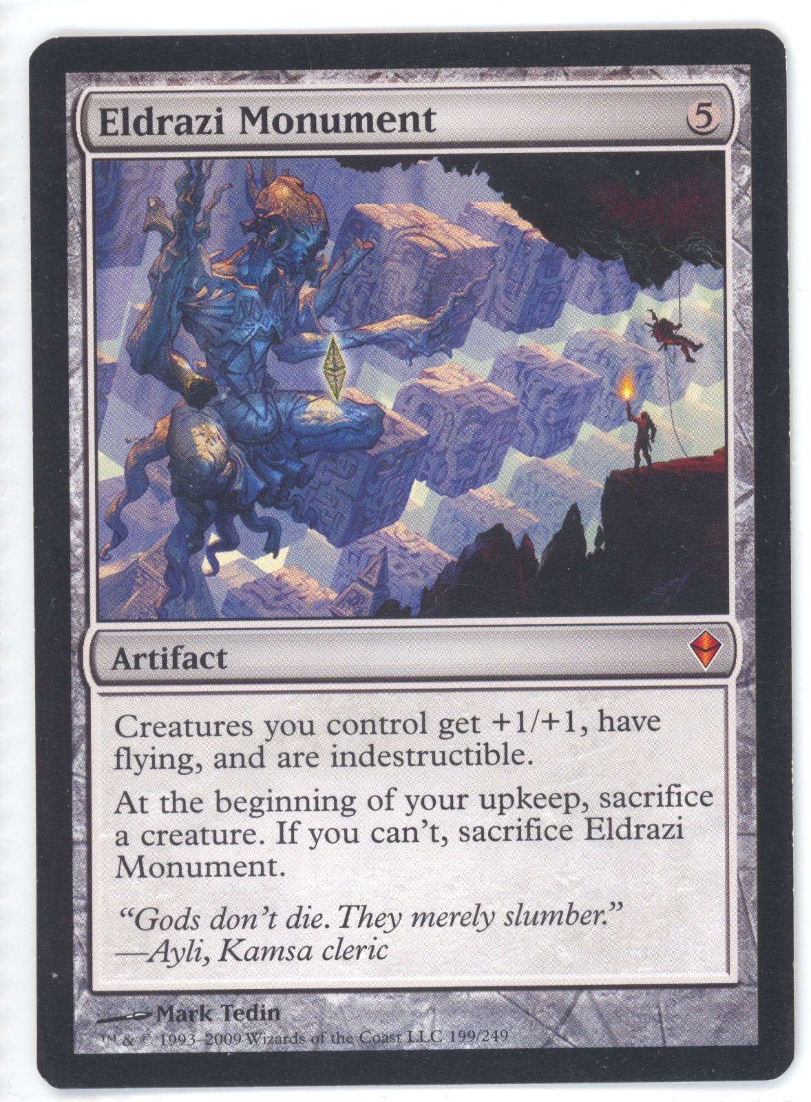 MTG Eldrazi Monument M Zendikar #199