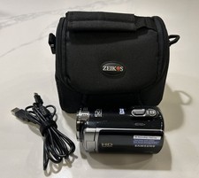 Samsung HMX-F90 HD Digital Camcorder-Black Case/Charging Cable/32GB SD -Tested