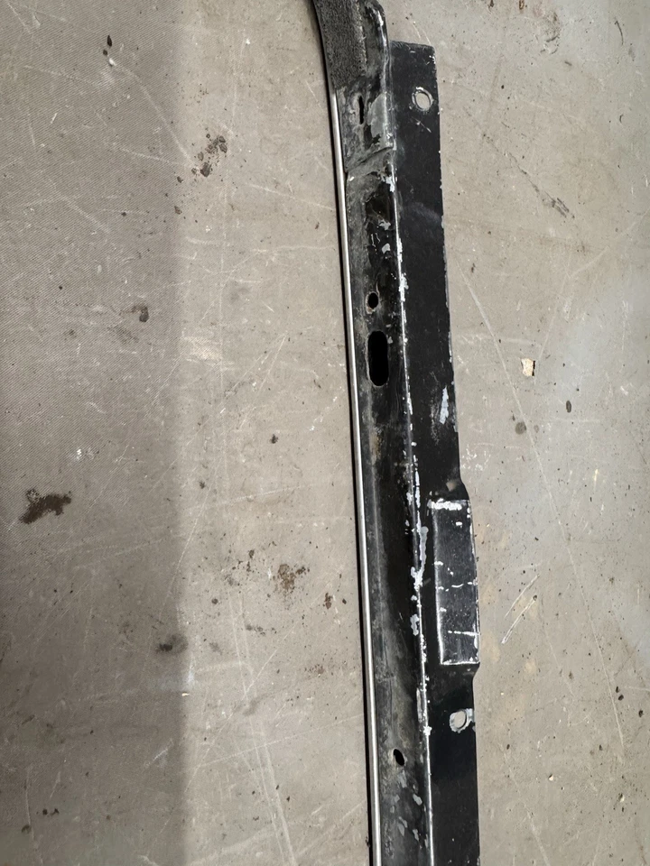 Dodge Charger 1966-1967 cuarto panel ventana vidrio fieltro cinturón moldura Barracuda Foto 3 de 4