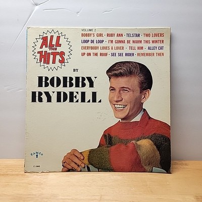 Bobby Rydell All the Hits Volume 2 C 1040 Cameo LP Record 1963 (Tested)