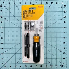 TOUGHBUILT Multi-Bit 8 -Piece 2-1/2-in Multi-Bit Screwdriver Set