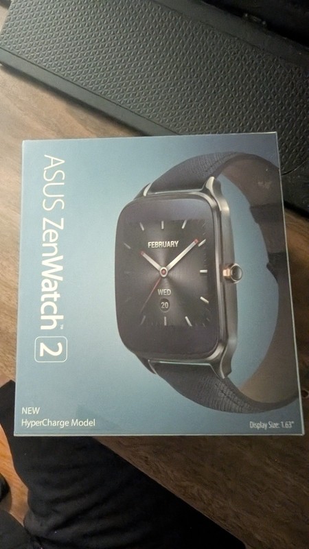 Asus ZenWatch 2 WI501Q Smartwatch Artifact On Screen 