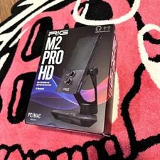 RIG M2 Streamstar Pro HD   Wired USB Streaming Microphone