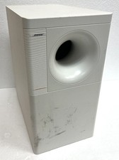 Bose Acoustimass 3 Series IV Speaker System Subwoofer White Tested Working