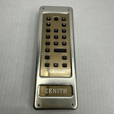 Vintage Original ZENITH Z-TAC COMPUTER SPACE COMMAND TV 124-41 Remote Control