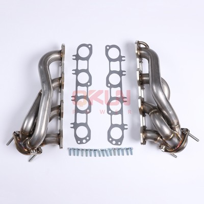 QK 1-3/4 SHORTY STYLE HEADERS-RAM FINISH FOR 05-08 CHARGER/MAGNUM/300 5.7L-V8
