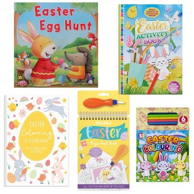 Easter Children's Books Story / Activity / Colouring - Choose Design