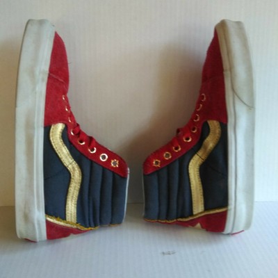 vans captain marvel shoes