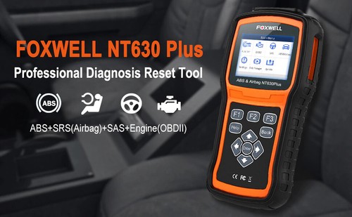 Foxwell Nt630 Plus OBD2 Diagnostic Scanner ABS SRS Service Reset Car Code Reader - 第 1/6 張圖片
