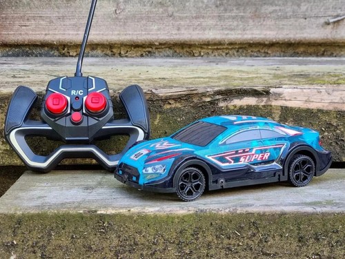 2WD RC Racing Car Toy with LED Lights & Music, Rechargeable USB - Kids Fun - Picture 10 of 23