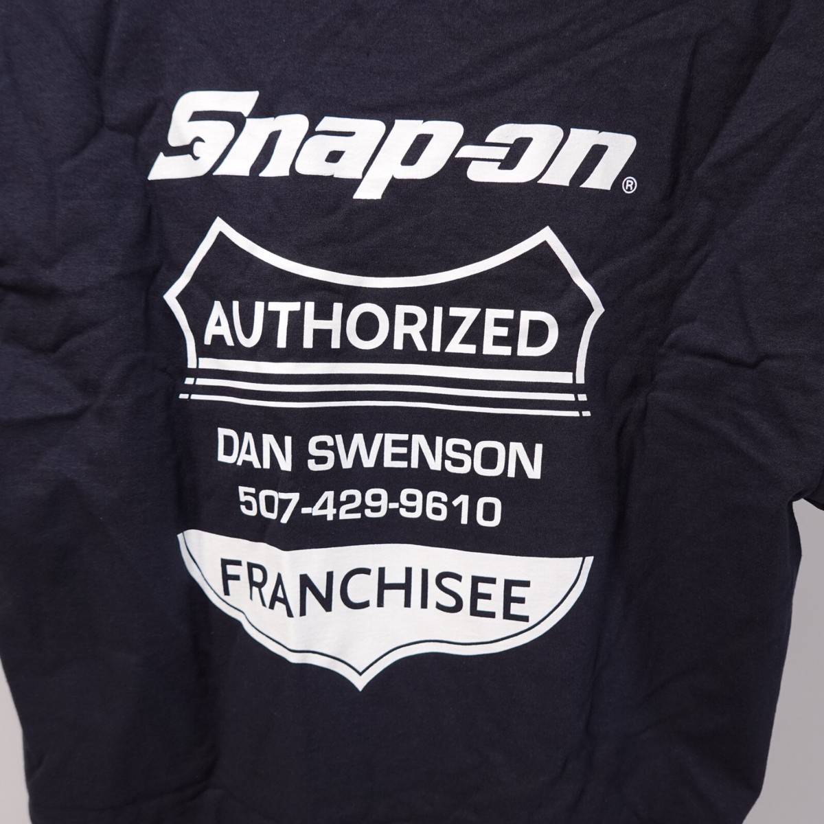 【oan】Blanc Snap T-shirt Snap On 95th Anniversary New T-shirt Franchisee Size Large