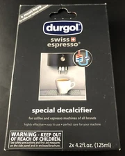 Durgol Swiss Espresso Decalcifier/Descaler for All Brands of Espresso Vc10