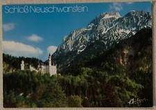 Postcard Royal Castle Neuschwanstein Exterior Germany Unposted