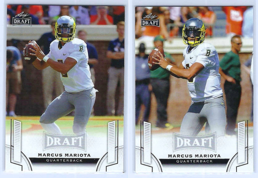 (2) Lot of 2015 Leaf Draft MARCUS MARIOTA: 82,83 L245