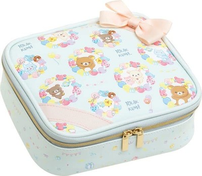 San-X Rilakkuma ''Happy for you'' Square Pouch 140×165×50mm CA32301