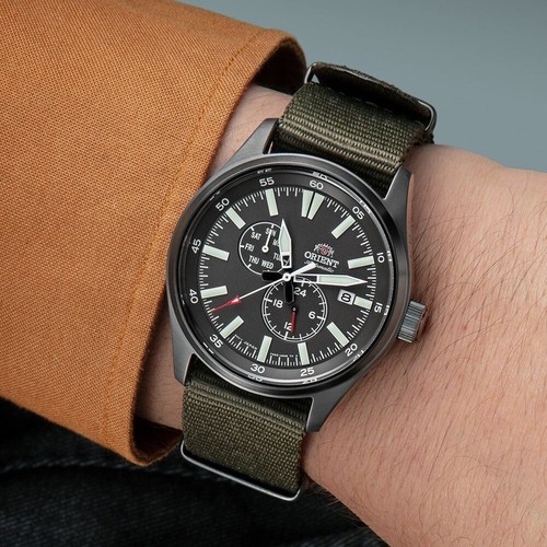 Orient Defender II Nylon Strap Automatic Men's Watch RA-AK0403N - Picture 7 of 7