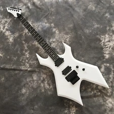 White Warlock Extreme Electric Guitar SolidBody Basswood Body Rosewood Fretboard