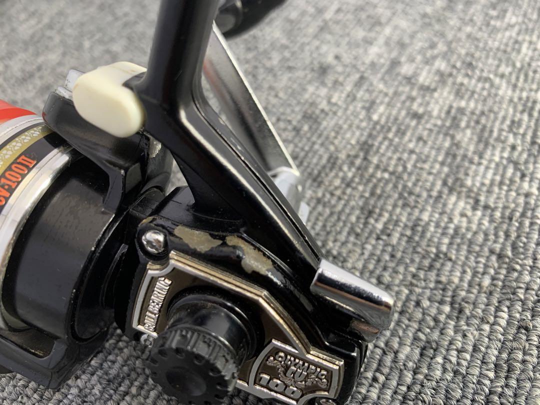 オリムピック CHAMPION MODEL100S 片軸リール 超希少 激レア オリムピック CHAMPION MODEL100S 片軸リール 超希少 激レア リール