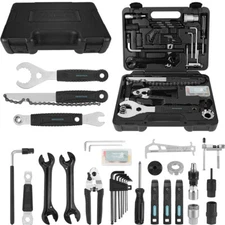Swiss+Tech 30PC Bike Repair Tool Kit Bicycle Maintenance Tool Set w/Storage Case