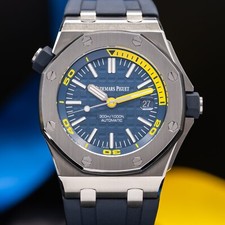 Audemars Piguet Royal Oak Offshore Diver Blue/Yellow 42mm 15710ST.OO.A027CA.01 13
