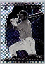 2022 Panini Chronicles Titan Building Blocks Prizm Rookie RC Wander Franco #1