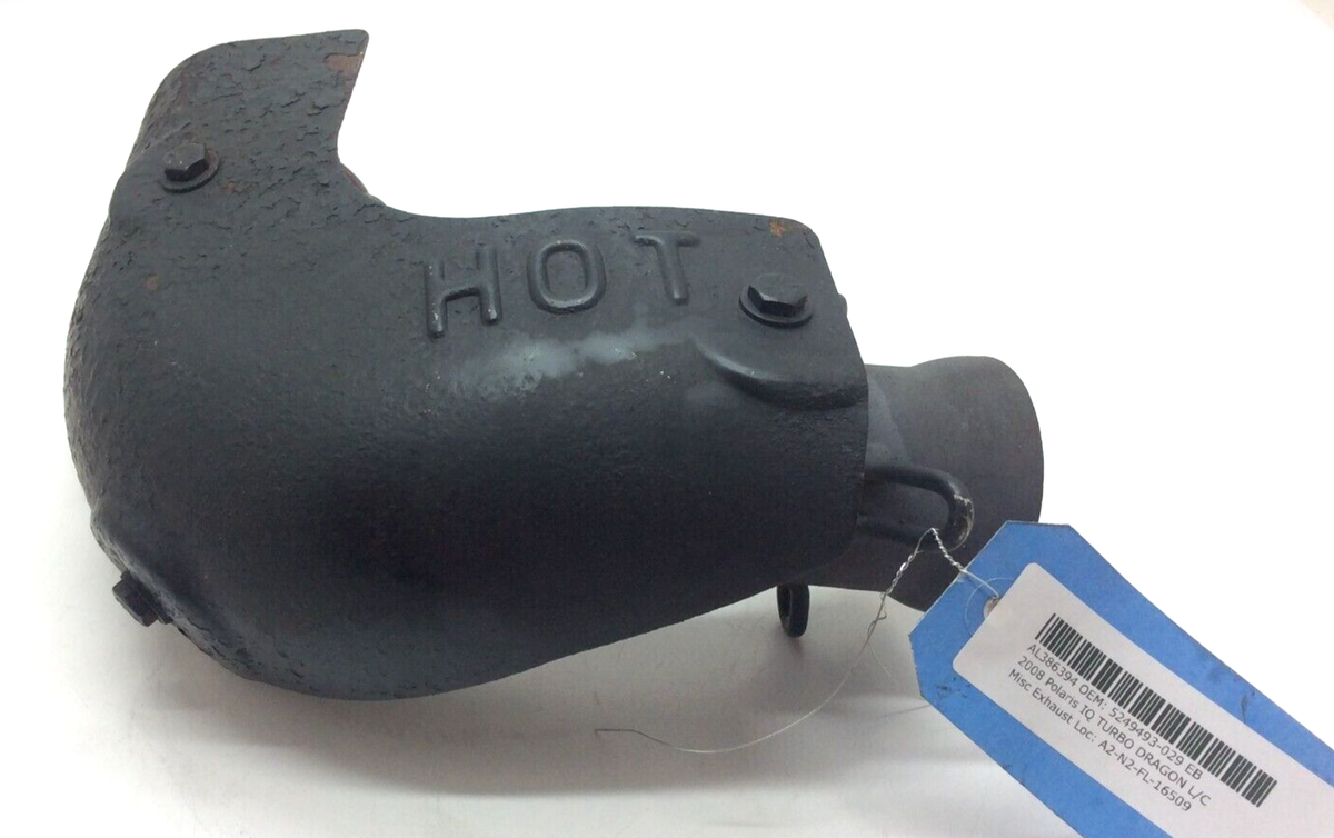Polaris Exhaust Pipe Heat Shield IQ Turbo Dragon FST Touring OEM