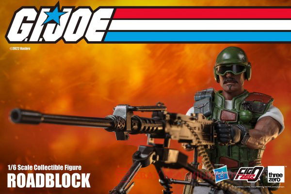 Threezero 3Z03470W0 G.I.JOE Roadblock 1/6 Action Figure In Stock
