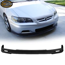 Fits 01-02 Honda Accord 2Dr Coupe Mugen Front Bumper Lip Spoiler Unpainted