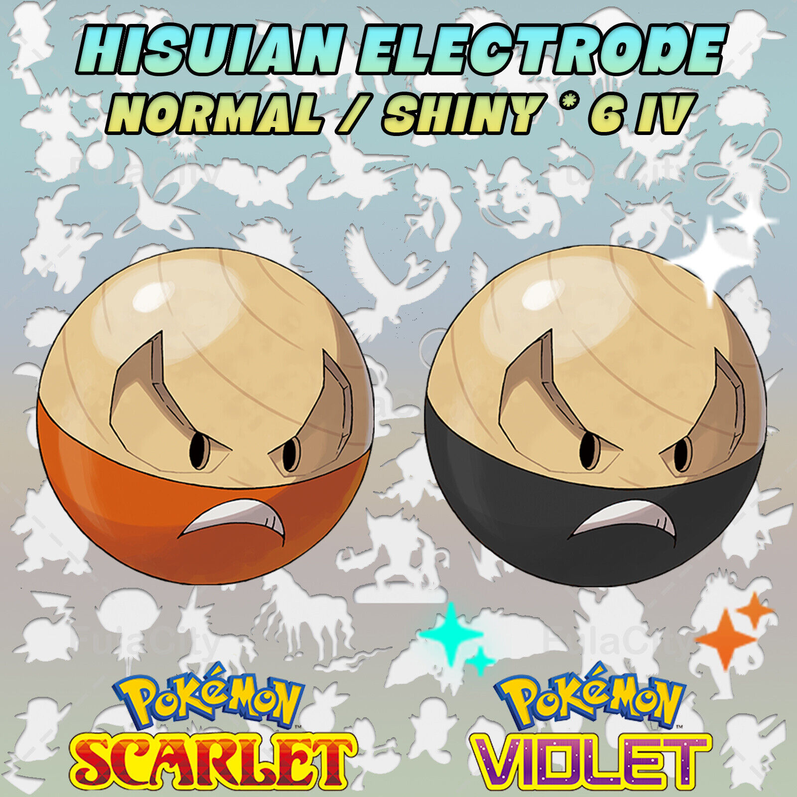 Voltorb Hisuian Shiny 6IV // Pokemon Scarlet & Violet // EV -  Hong Kong