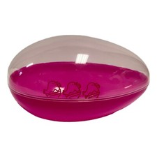 Easter Egg Large Pink Plastic Fillable Contai...