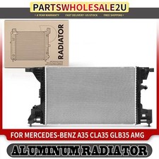 Radiator w/o Transmission Oil Cooler for Mercedes-Benz A35 AMG 20-22 CLA35 AMG
