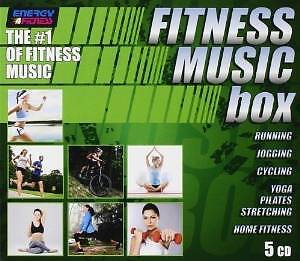 FITNESS MUSIC BOX -5CD  DANCE-HOUSE-ELETTRONICA-TRIPHOP