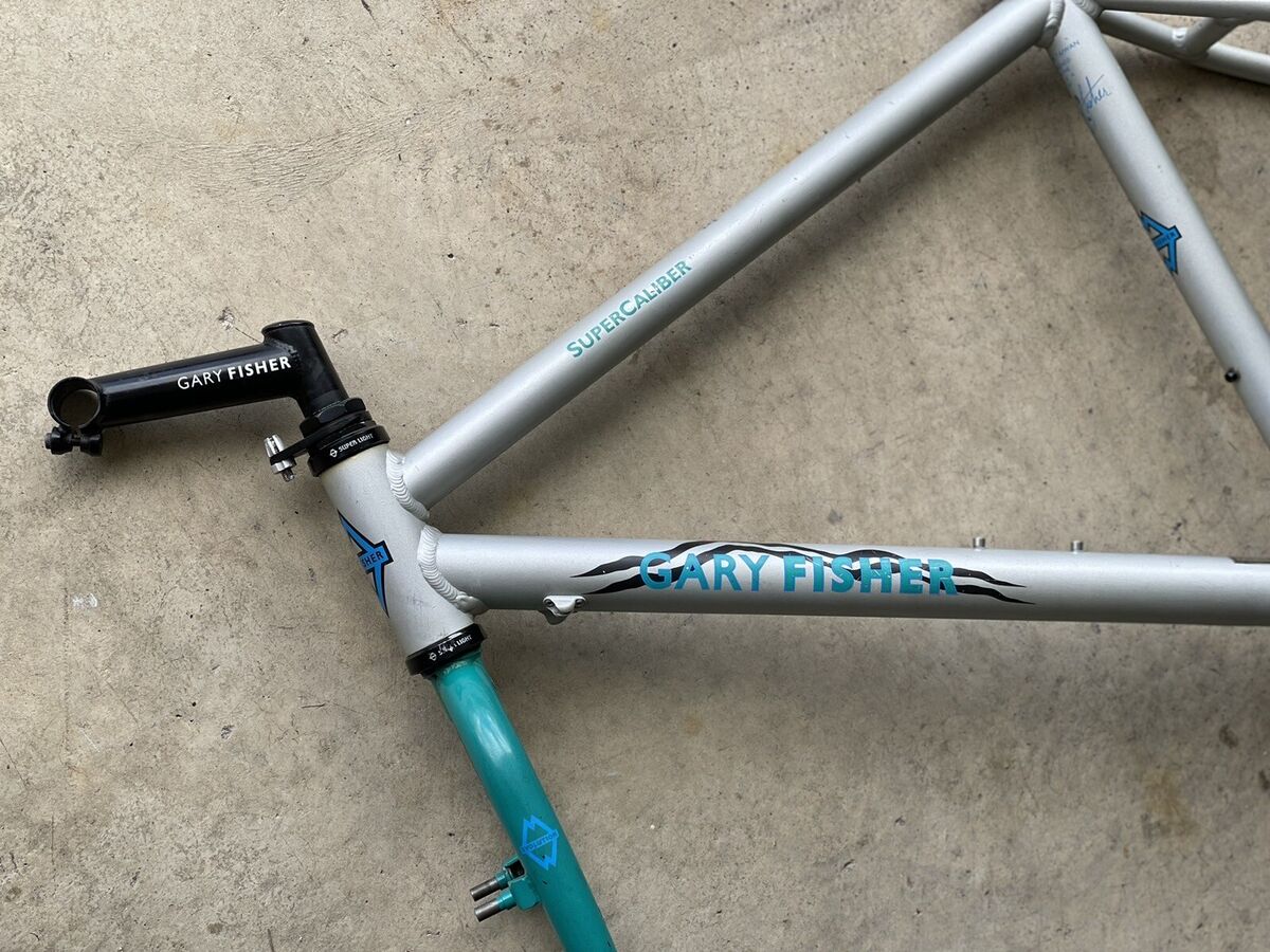 Vintage Gary Fisher Super Caliber Frame Fork HS Bb - Easton Vintage Gary Fisher Super Caliber Frame Fork HS Bb - Easton