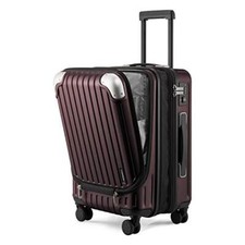 Carry-on Suitcase 20-Inch, Expandable 4 Wheel Luggage Suitcase, ABS+PC
