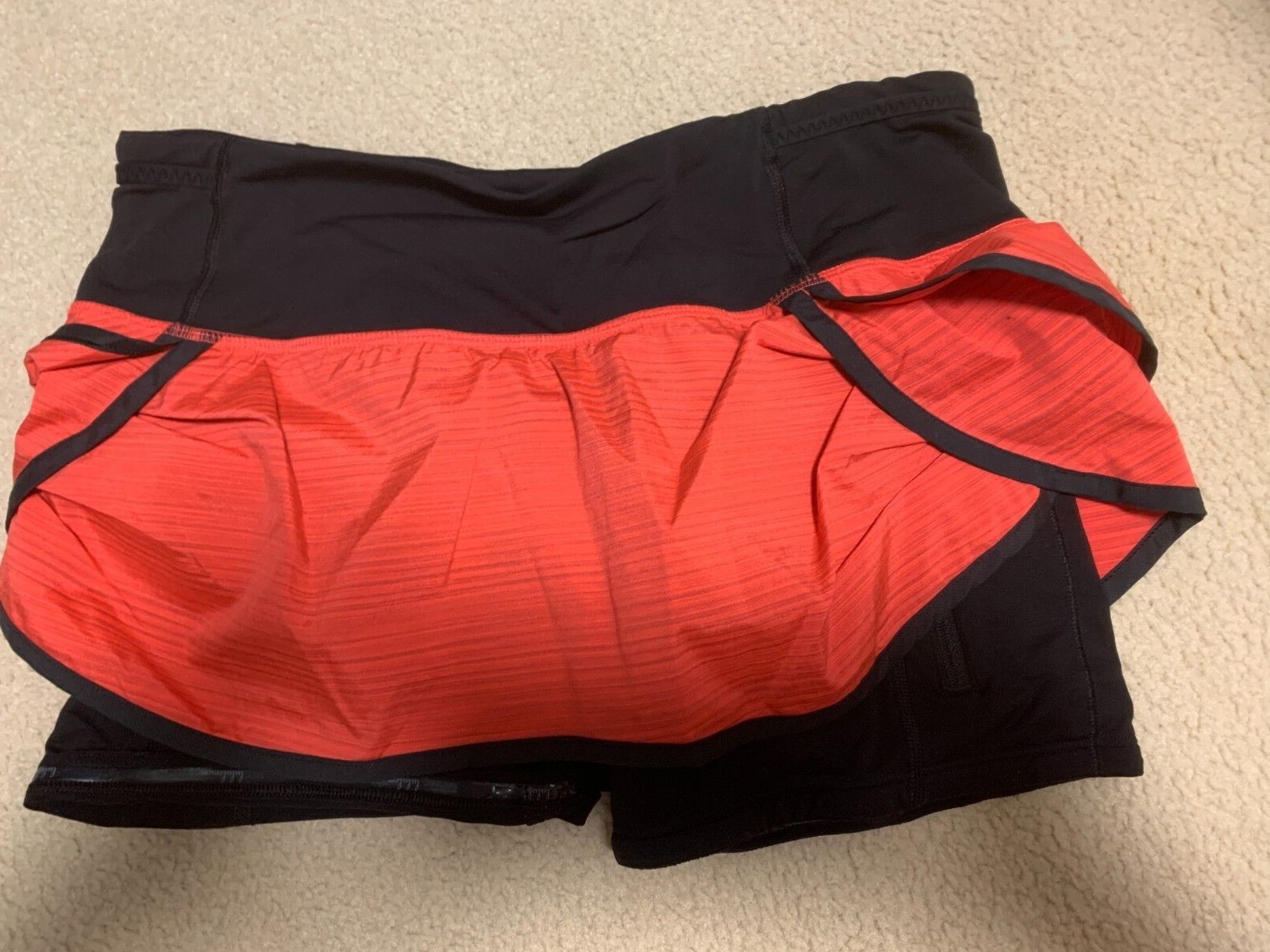 Lululemon running skirts, Set of 3, Size 6, Black… - image 7