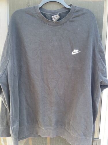 Nike Sportswear Classic Fleece Black Sweatshirt 4X