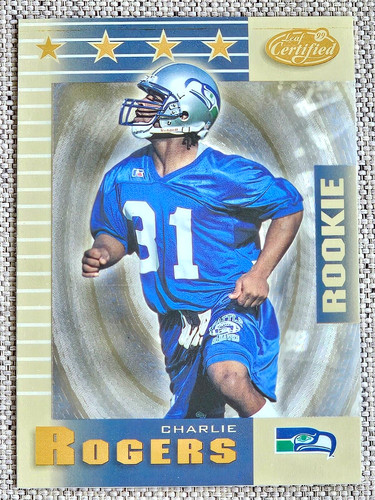 1999 Leaf Certified Charlie Rogers [Mirror Gold] #219 card