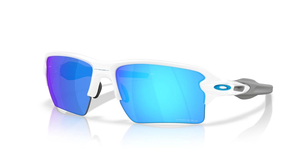 Oakley White Blue Sunglasses for Men for sale | eBay