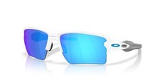 Oakley Flak 2.0 XXL Polished White/Prizm Sapphire Men's Sunglasses OO9488-0263