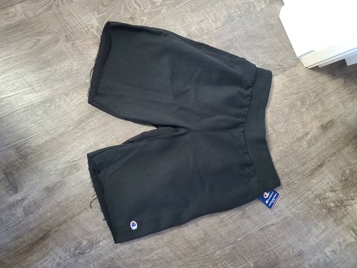 Shorts Reverse Weave Black Cut Off 