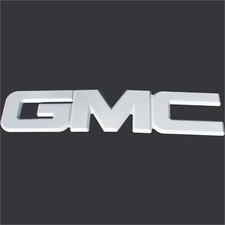 Fits: 1999-2007 CBS GMC Sierra  1500-2500-3500 Front Billet Grille Emblem 96500W