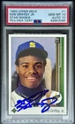1989 Upper Deck Ken Griffey Jr. #1 Signed Rookie PSA 10 On Card Auto 10