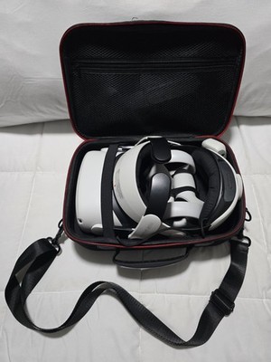 Oculus Quest 2 128gb W/ BoboVR Headset Extended Battery Pack & Carrying Case