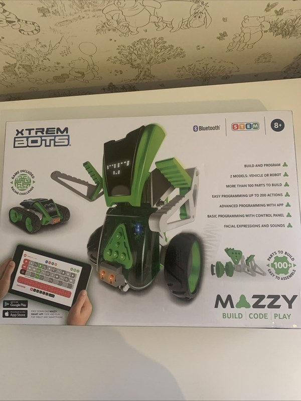 Xtrem Bots Mazzy Remote Controlled Robot Car Kit RRP £50