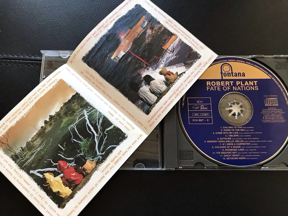 2  CDs :    ROBERT  PLANT    -    Pictures At Eleven  +   Fate Of  Nation , Rock - Bild 3 von 4