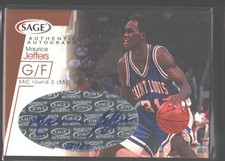 2001 Sage Auto Bronze 387/600 Maurice Jeffers #A21 Auto Rookie RC St. Louis